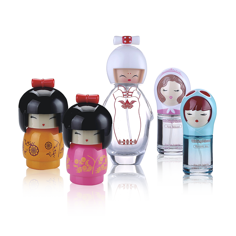 SX00049 Parfym Doll Head Series Parfymflaskskydd